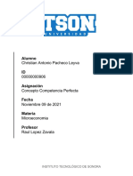 Asignación 24. Ejercicio Conceptos de Competencia Perfecta