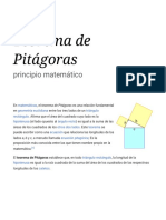 Teorema de Pitágoras 