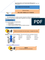 CRIMINOLOGY 6: Dispute Resolutions and Crises/Incident Management