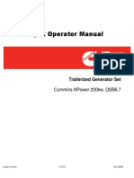 Upfit Operator Manual: Cummins Npower 200Kw, Qsb6.7