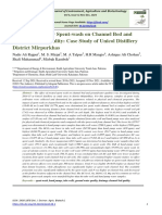 Effect of Distillery Spent-Wash On Channel Bed and Groundwater Quality: Case Study of Unicol Distillery District Mirpurkhas