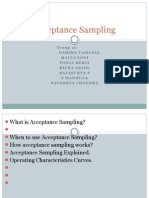 Acceptance Sampling