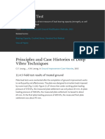 Plate Load Test: Principles and Case Histories of Deep Vibro Techniques