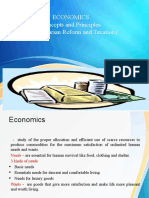 Economics Concepts and Principles (With Agrarian Reform and Taxation)