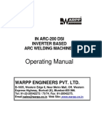 Operating Manual: in Arc-200 Dsi