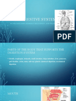 The Digestive System: by William Liang, Kimberly Maldonado, and Julian Smith