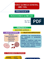 Reacciones Químicas QMC 100l Sem 02 2020