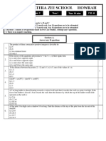 Class 10 Maths Sample Paper Abbas Banswarawala