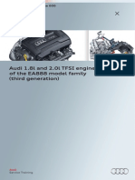 Audi 1.8l and 2.0l TFSI Engines of The EA888 Model Family (Third Generation)