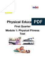 Module 1. Physical Fitness Test