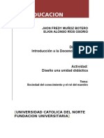 Unidad Didactica - TIC y Educacion (SociedadConocimeinto) 2