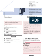 Type 6013 Magnetventil: Operating Instructions