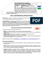 Guia # 11 Características Del Correo Electrónico