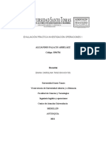 Evaluación A Distancia Investigación Operaciones PARTE 2