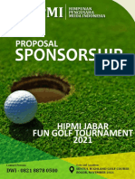 Proposal Golf Turnament 2021