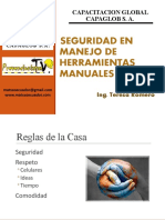 Seguridad en Manejo de Herramientas Manuales: Capacitacion Global Capaglob S. A