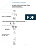 Procedimiento Posicion Torreta