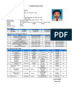 Curriculum Vitae: Document Number Date of Issued Expire Date Place of Issued