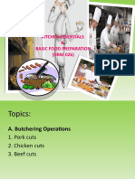 Kitchen Essentials & Basic Food Preparation (HRM 026)