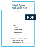 Makalah Toleransi Dalam Islam 