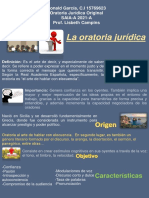 Poster de La Oratoria