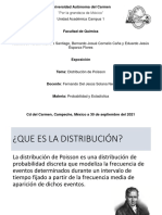 Distribución de Poisson - Equipo