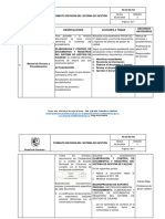 Formato Revisión Del Sistema de Gestión