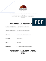 2022 - Módulo I - Técnicas de Hidroponía