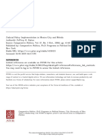 STATON - Judicial Policy Implementation in Mexico City and Mérida