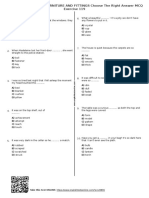 1032 - Vocabulary Test About Furniture and Fittings Choose The Right Answer MCQ Exercise 119