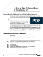 Release Notes For Cisco Anyconnect Secure Mobility Client, Release 4.9