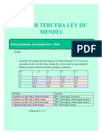 Taller Tercera Ley Mendel