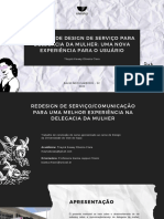 Projeto de Design de Serviço para A Delegacia Da Mulher