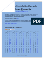 Interchange Fourth Edition Class Audio