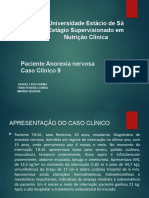 Caso Clínico Grupo 3 (Raquel, Thais e Mayara) Caso Clinico 9