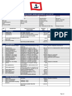 Estimated Port Disbursement Account: NO. Description Basis of Calculation (Rate/Tariff) Amount (USD) Remarks