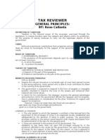 Tax Reviewer