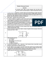 NA - Module 4 Question Bank