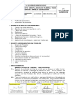 Mdh-Pesu-Pall-006-Manipulacion de Tuberia Tubo Interior y Manejo de Muestra