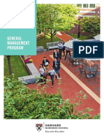 General Management Program Brochure