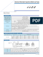 Aluminum Electrolytic Capacitors (Radial Lead Type) Series: FC Type: A