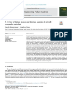 A Review of Failure Modes and Fracture Analysis of Aircraftcomposite Materials