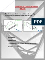 Analysis and Design of Tension Members (LRFD)