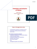 The Chemistry and Physics of Flames