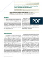 Fuel Injection System For Opposed-Piston Gasoline Compression-Ignited (OP-GCI) Engines