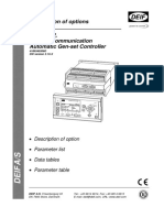 Description of Options: Description of Option Parameter List Data Tables Parameter Table