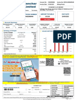 Due Date Telephone Number Amount Payable: Summary of Charges Usage History (6 Months)