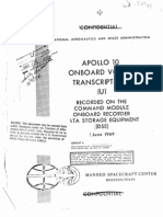 Apollo 10 Onboard Voice Transcription CM