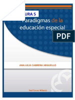 Lectura 5. Paradigmas de La Educación Especial