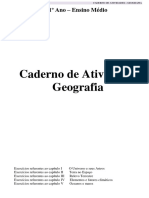 05 Caderno de Atividades em Geografia 1 Ano